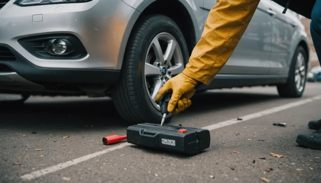 comment remettre un capteur de recul enfoncé